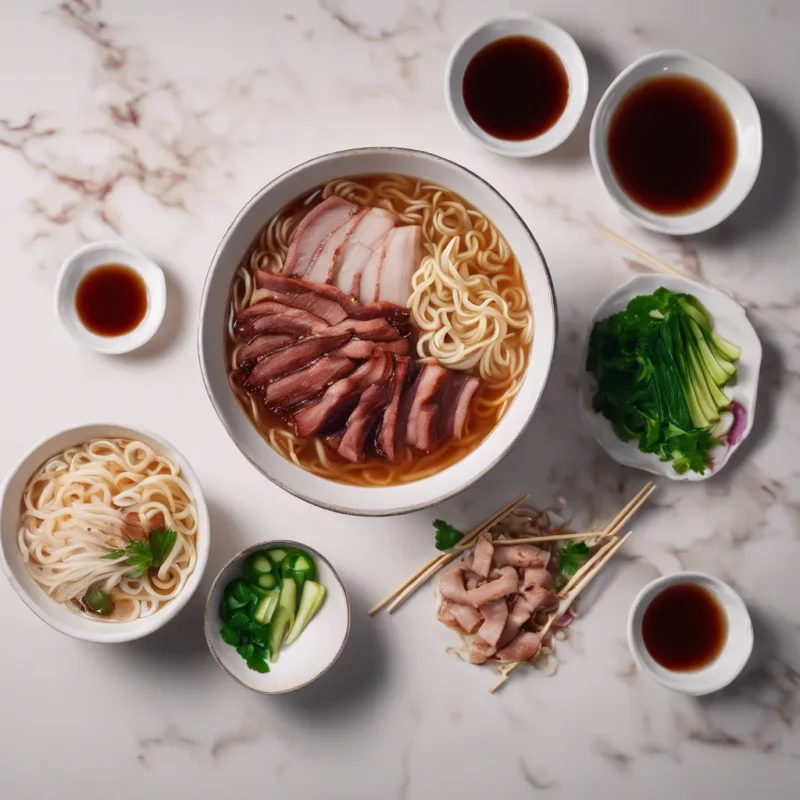 Char Siu Noodle Soup